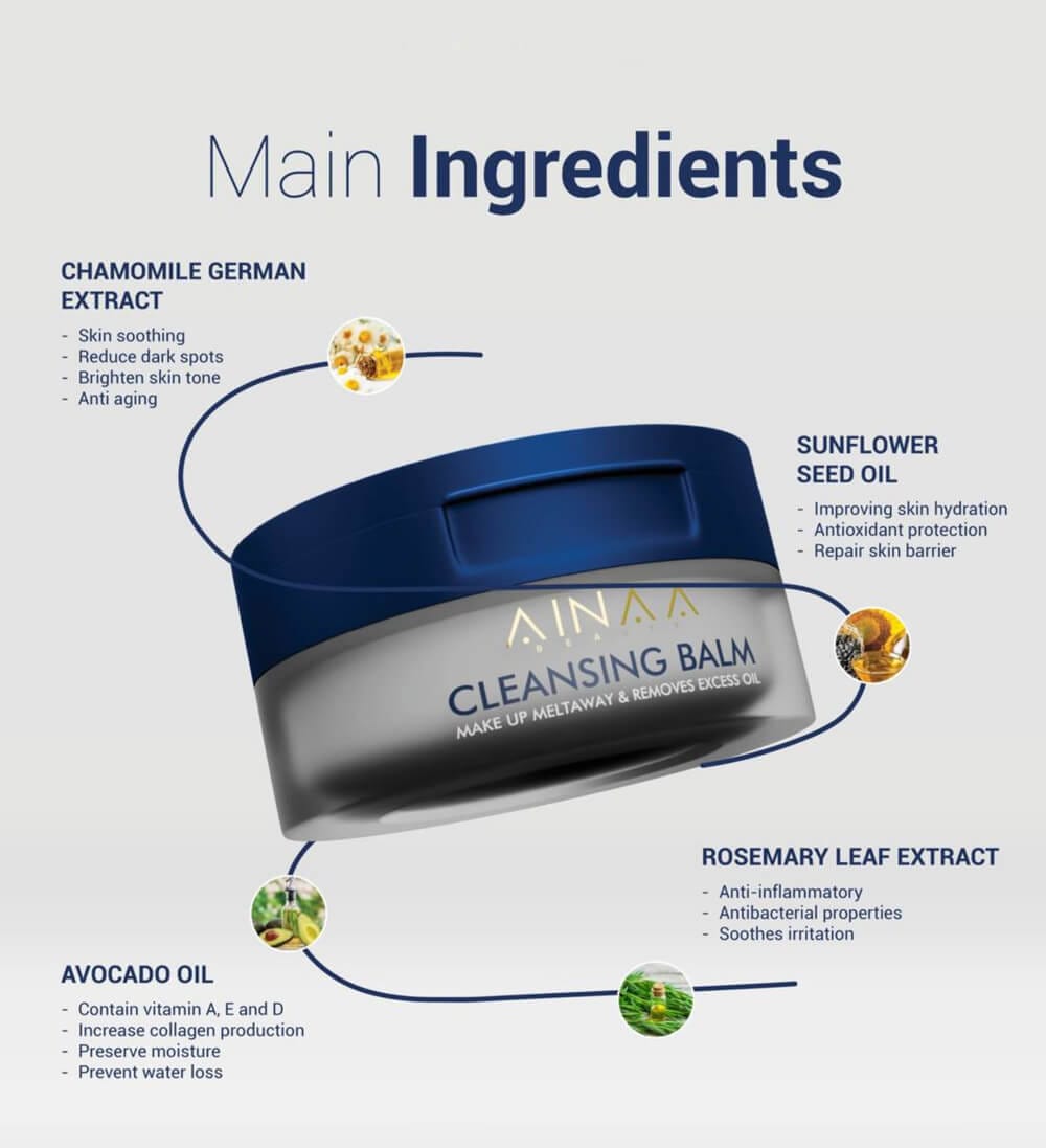 ainaa cleansing balm (pre order)