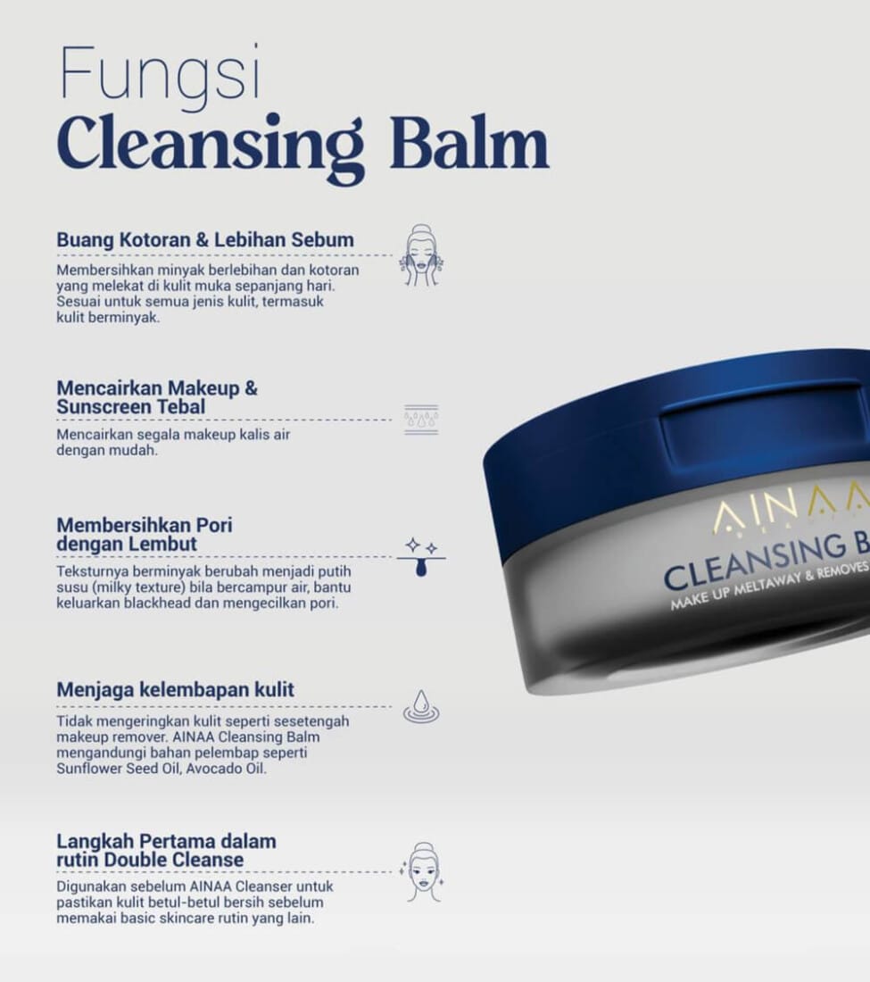 ainaa cleansing balm (pre order)